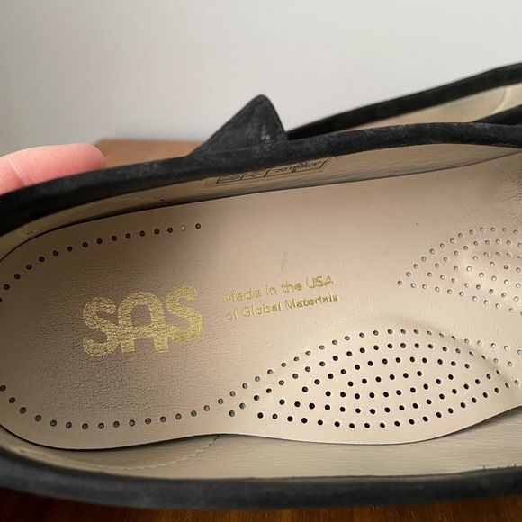 SAS Women's Black Simplify Snake Print Loafers 10.5 - Picture 3 of 5